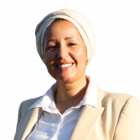 Portret van Latifa Kassmi